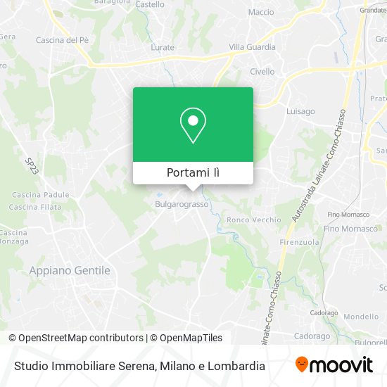 Mappa Studio Immobiliare Serena