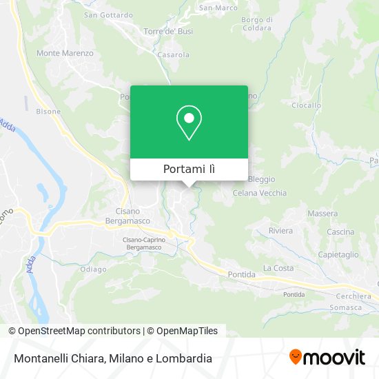 Mappa Montanelli Chiara