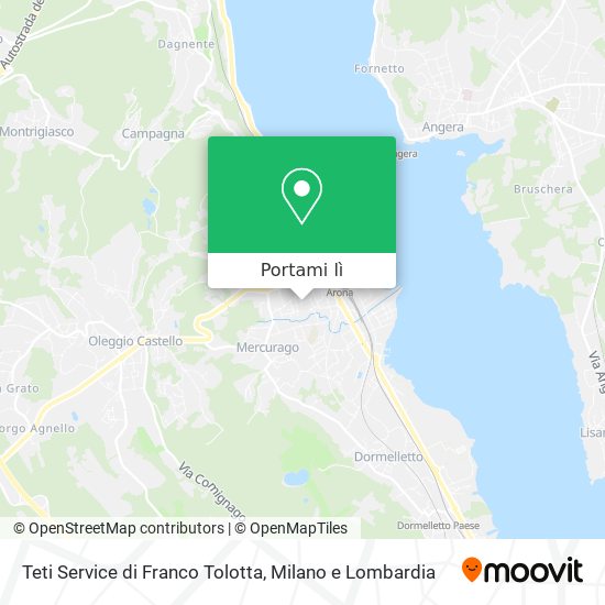 Mappa Teti Service di Franco Tolotta