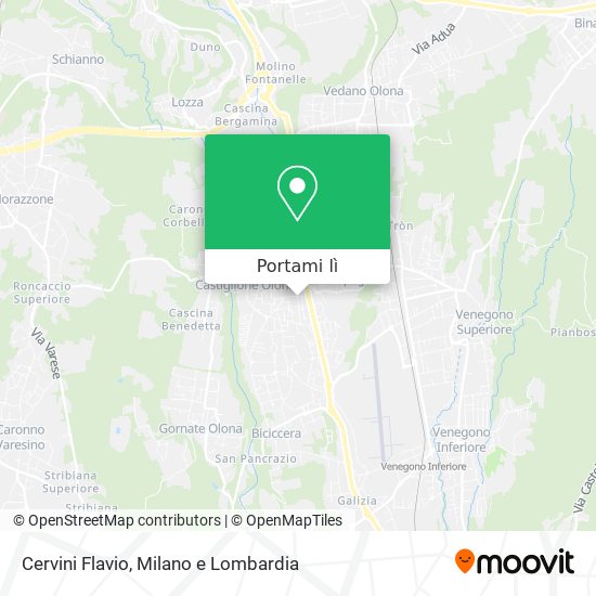 Mappa Cervini Flavio