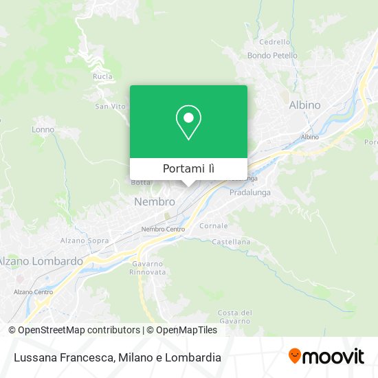 Mappa Lussana Francesca