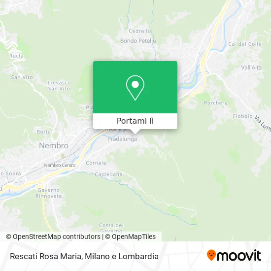 Mappa Rescati Rosa Maria