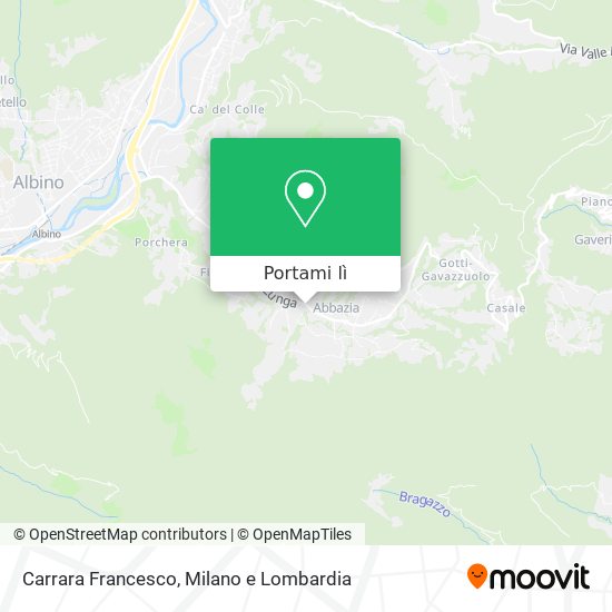 Mappa Carrara Francesco