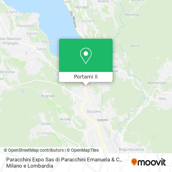 Mappa Paracchini Expo Sas di Paracchini Emanuela & C.