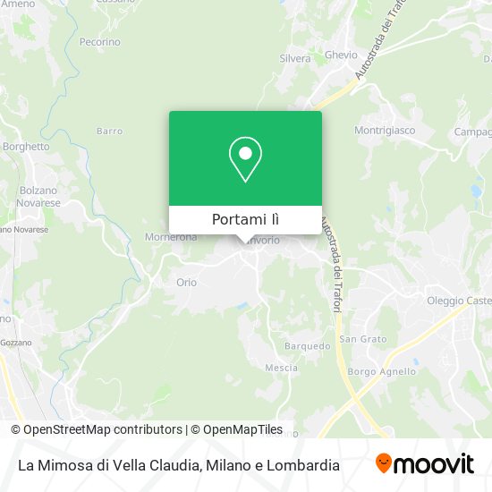 Mappa La Mimosa di Vella Claudia