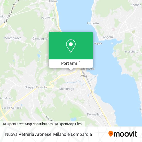 Mappa Nuova Vetreria Aronese