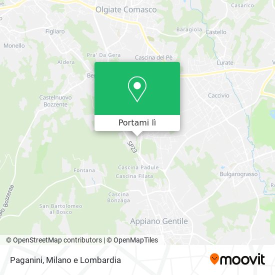 Mappa Paganini