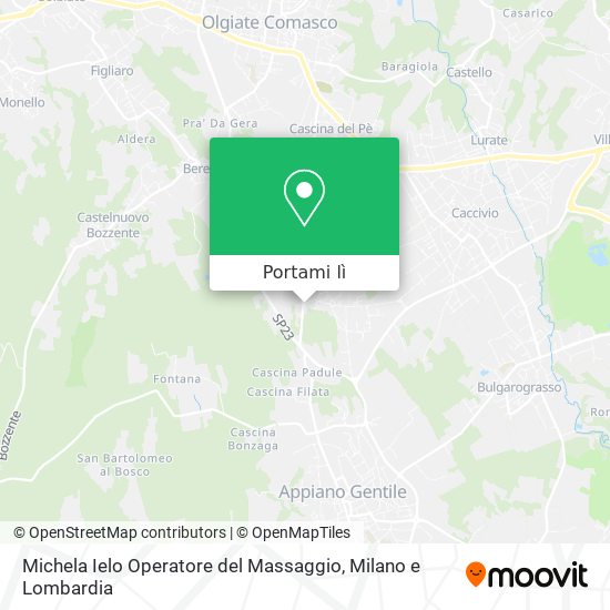 Mappa Michela Ielo Operatore del Massaggio