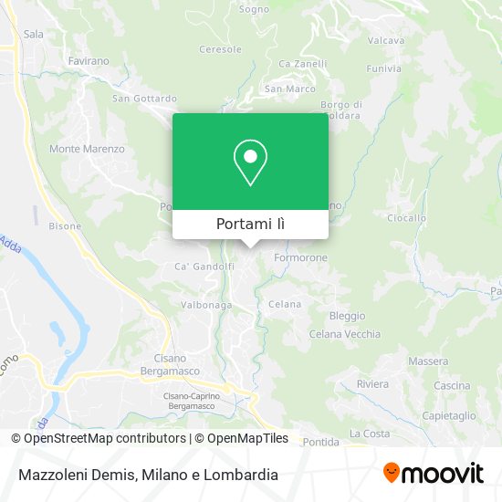 Mappa Mazzoleni Demis