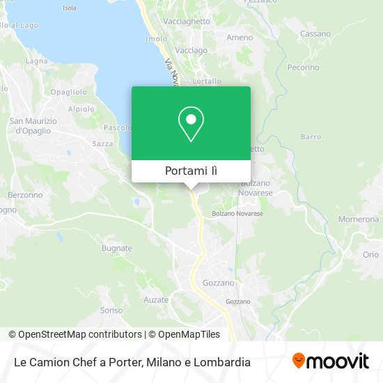 Mappa Le Camion Chef a Porter