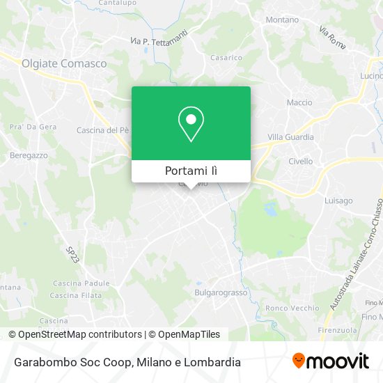 Mappa Garabombo Soc Coop