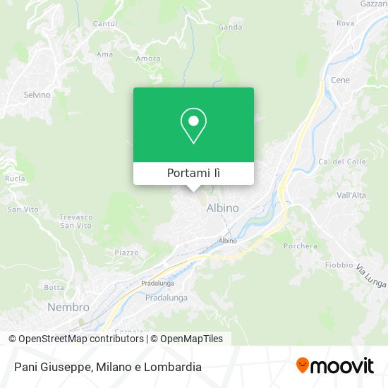 Mappa Pani Giuseppe