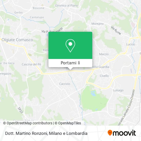 Mappa Dott. Martino Ronzoni
