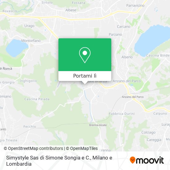 Mappa Simystyle Sas di Simone Songia e C.