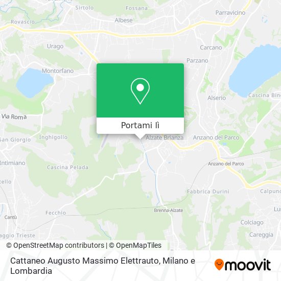 Mappa Cattaneo Augusto Massimo Elettrauto