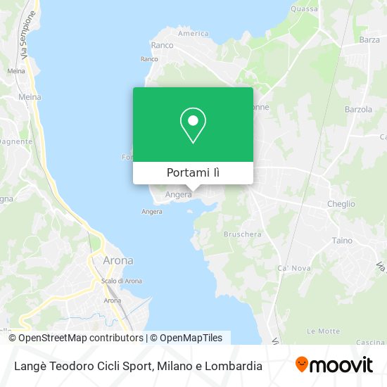 Mappa Langè Teodoro Cicli Sport