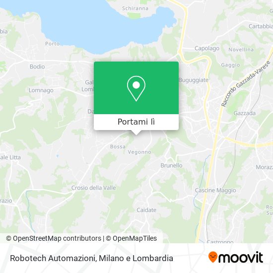 Mappa Robotech Automazioni