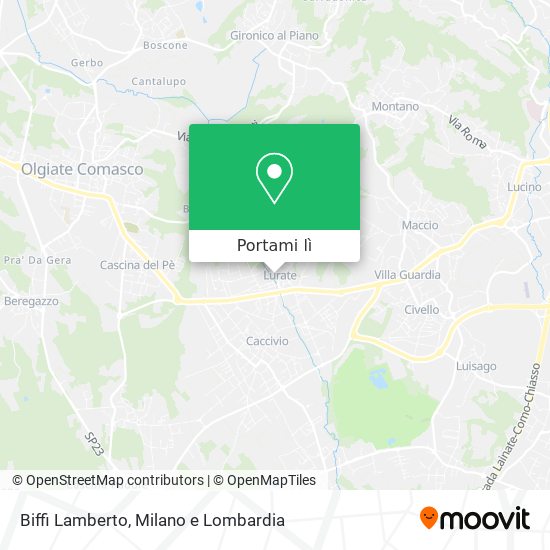 Mappa Biffi Lamberto