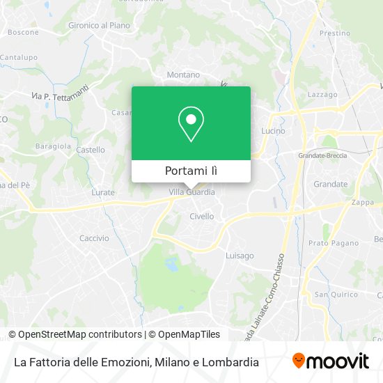 Mappa La Fattoria delle Emozioni
