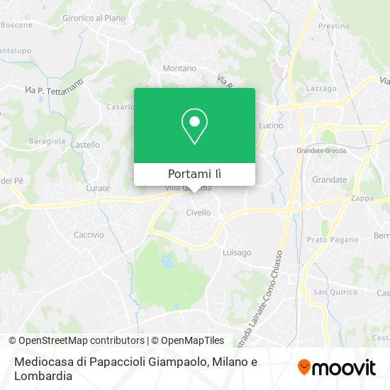 Mappa Mediocasa di Papaccioli Giampaolo