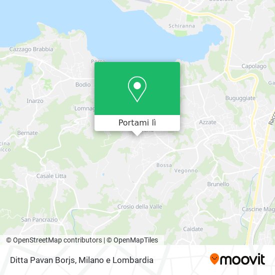 Mappa Ditta Pavan Borjs