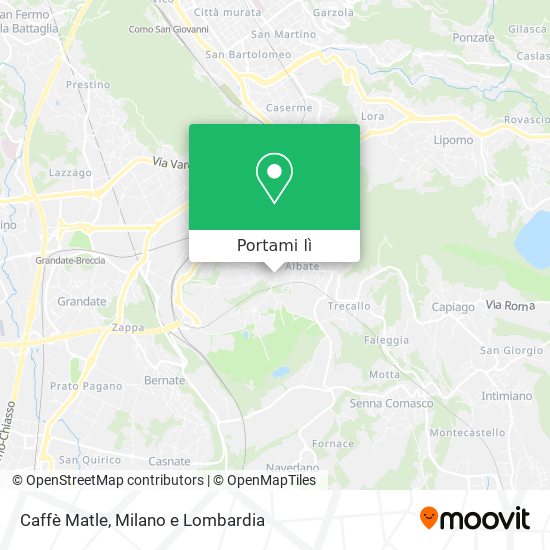 Mappa Caffè Matle