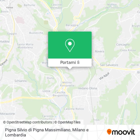 Mappa Pigna Silvio di Pigna Massimiliano