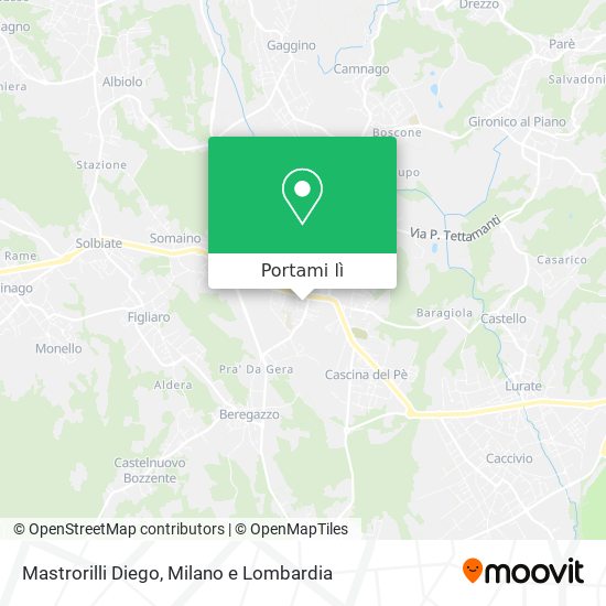 Mappa Mastrorilli Diego