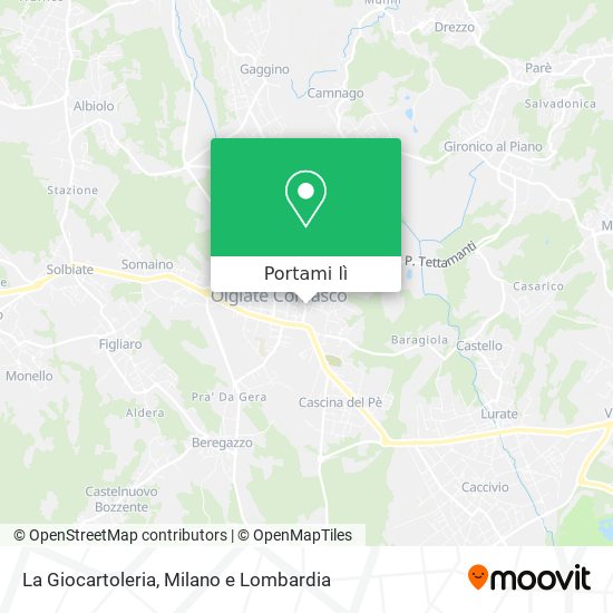Mappa La Giocartoleria