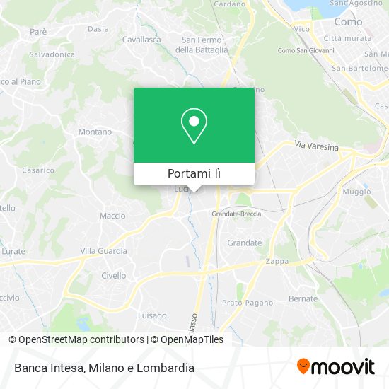 Mappa Banca Intesa