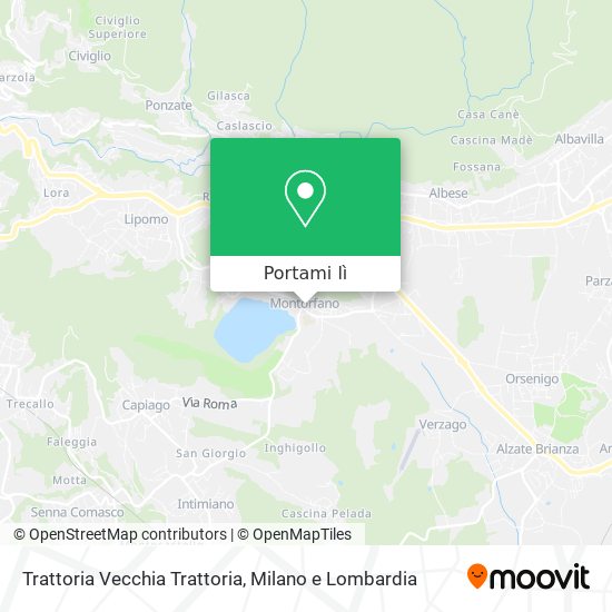 Mappa Trattoria Vecchia Trattoria