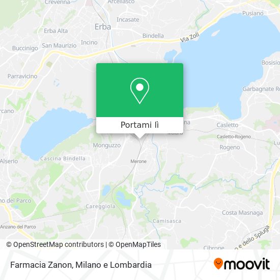 Mappa Farmacia Zanon