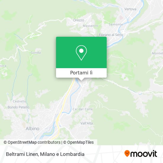 Mappa Beltrami Linen