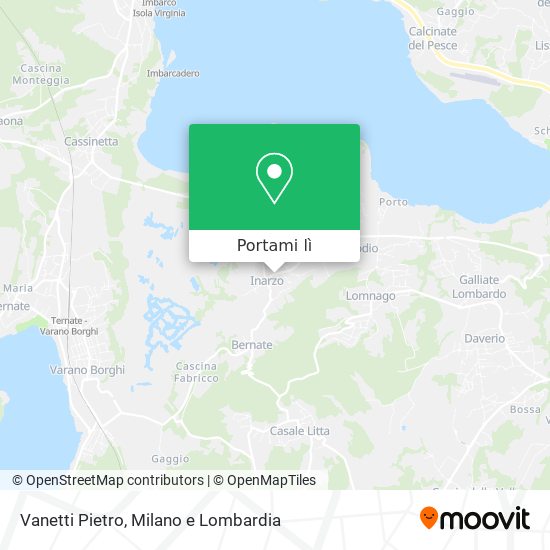 Mappa Vanetti Pietro