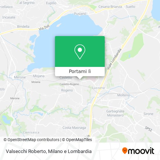 Mappa Valsecchi Roberto