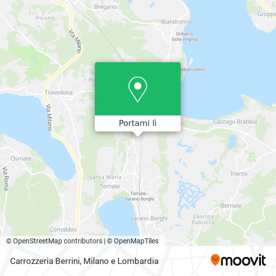 Mappa Carrozzeria Berrini