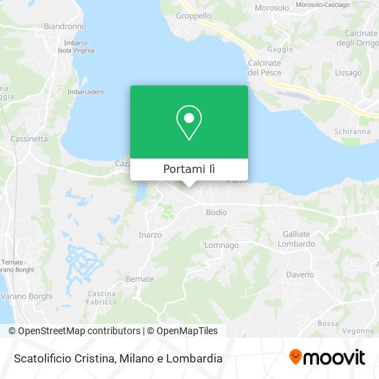 Mappa Scatolificio Cristina