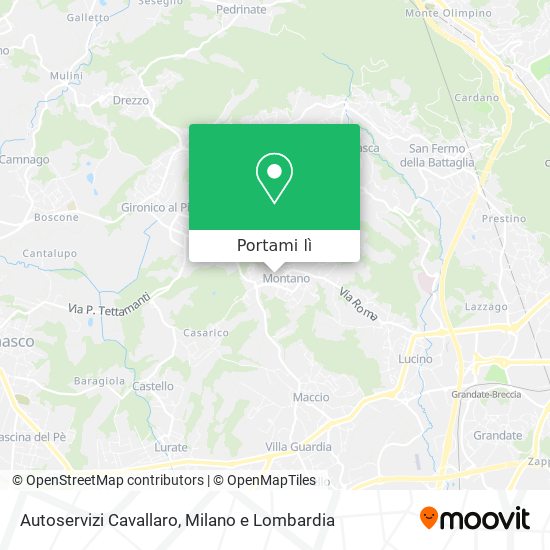 Mappa Autoservizi Cavallaro
