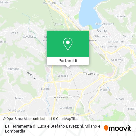 Mappa La.Ferramenta di Luca e Stefano Lavezzini