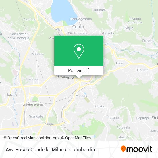 Mappa Avv. Rocco Condello