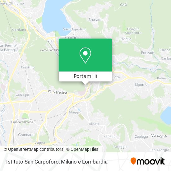 Mappa Istituto San Carpoforo