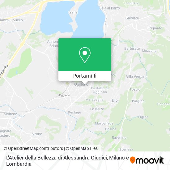 Mappa L'Atelier della Bellezza di Alessandra Giudici