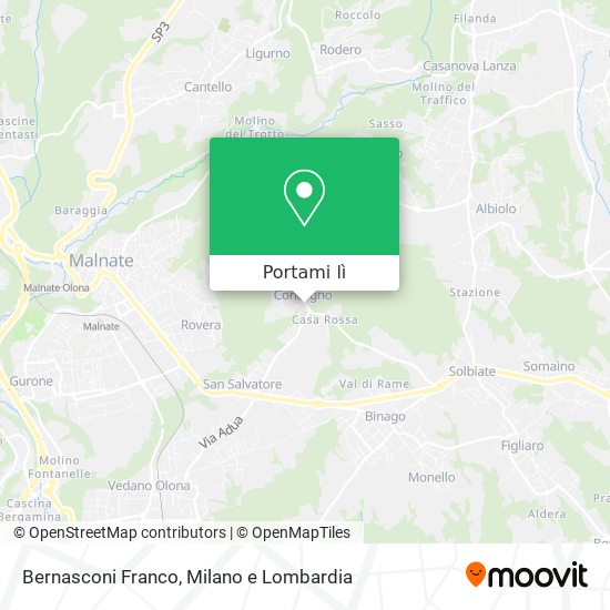 Mappa Bernasconi Franco
