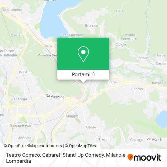 Mappa Teatro Comico, Cabaret, Stand-Up Comedy