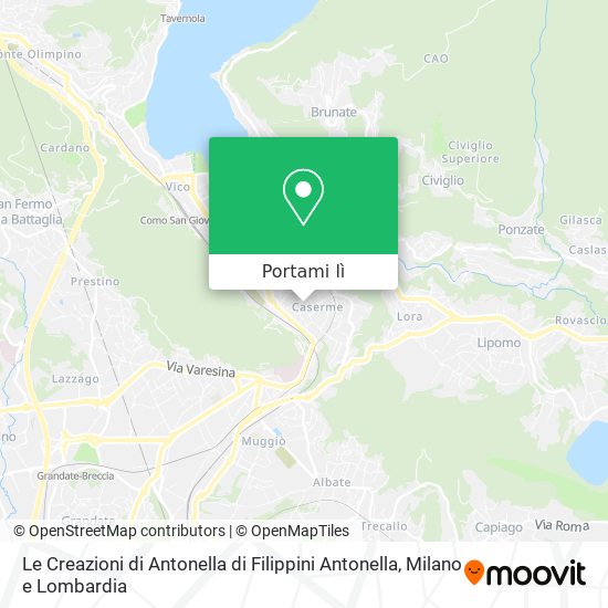 Mappa Le Creazioni di Antonella di Filippini Antonella