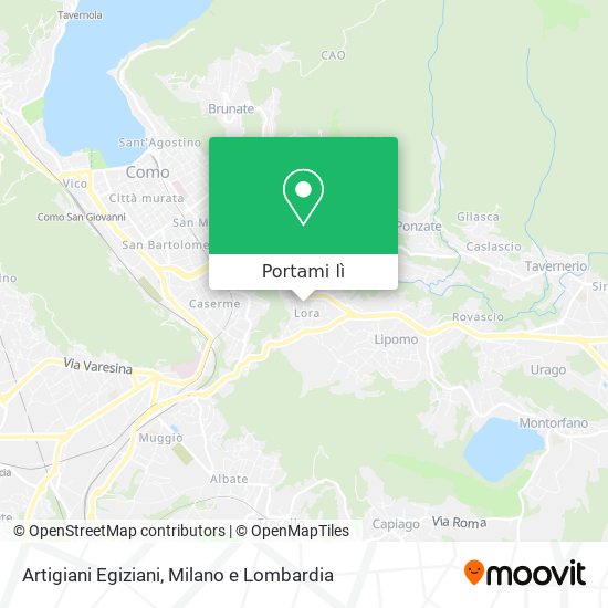 Mappa Artigiani Egiziani