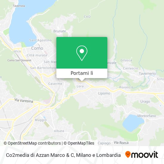 Mappa Co2media di Azzan Marco & C
