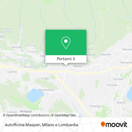 Mappa Autofficina Masperi