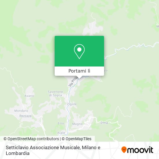 Mappa Setticlavio Associazione Musicale