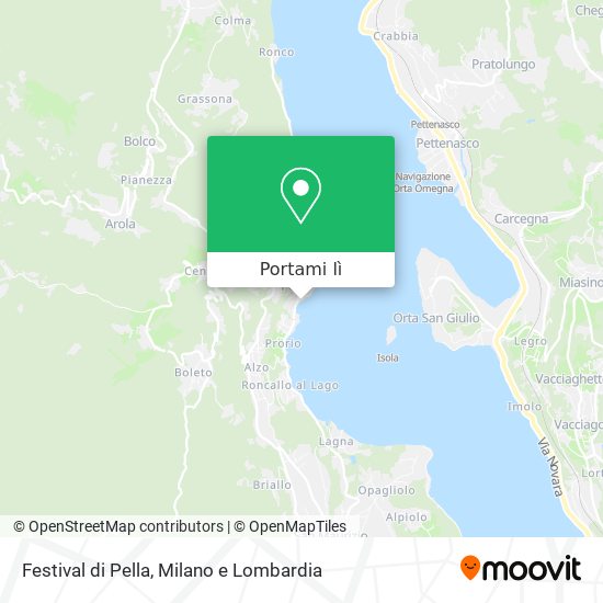 Mappa Festival di Pella